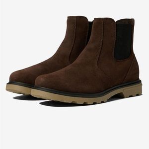 Sorel Carson™ Chelsea Waterproof, Blackened Brown/Khaki II